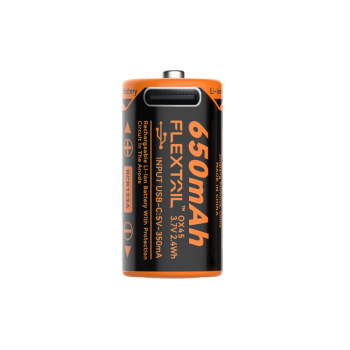 ZERO BATTERY - High Performance RCR123A Li-ion Battery
